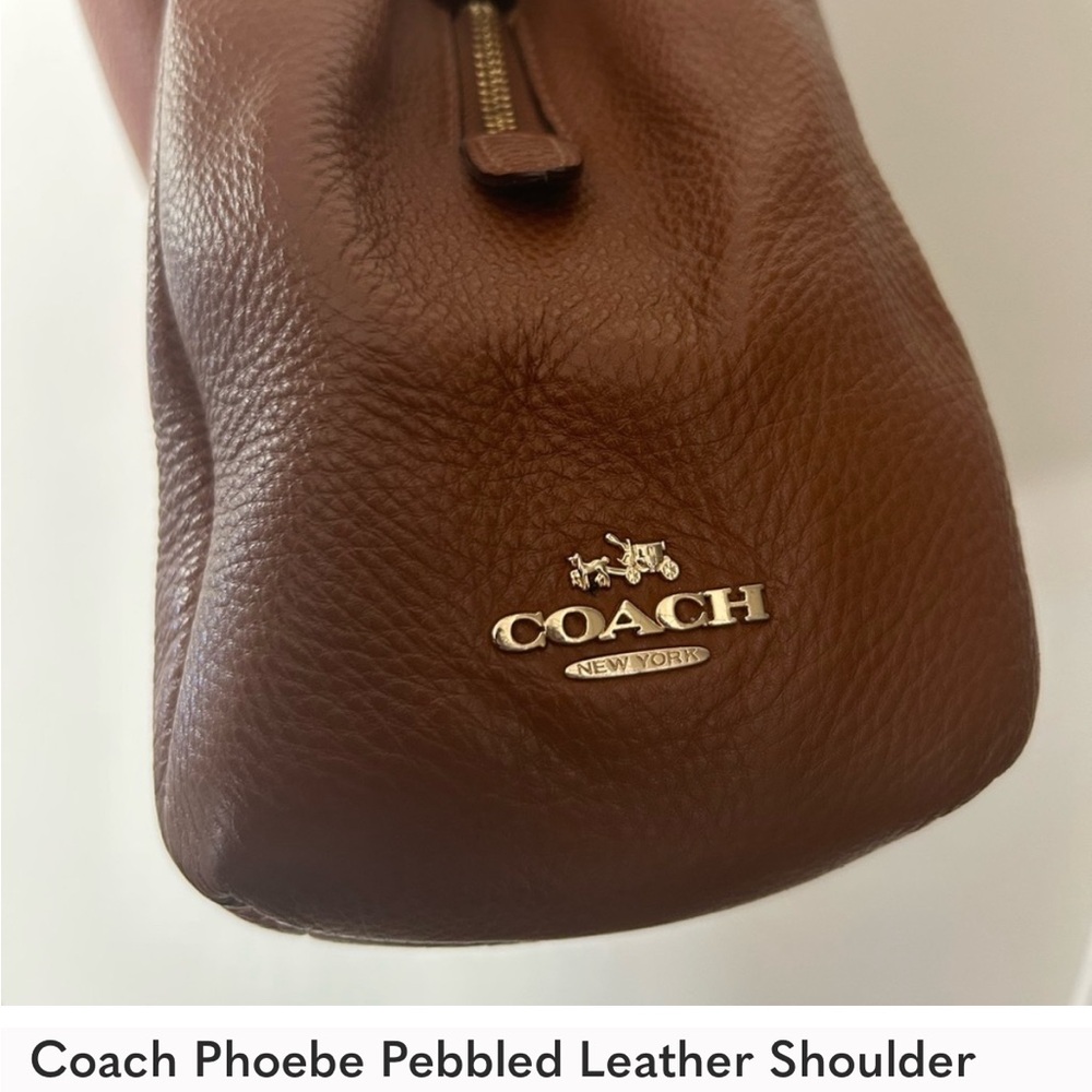 Coach Madison Leather Phoebe Shoulder Bag